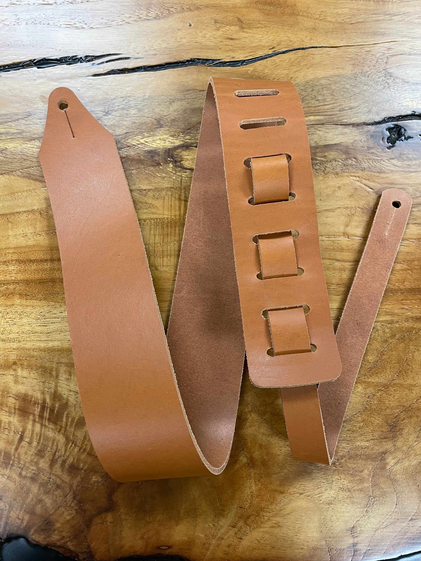 Bridle Leather Guitar Strap