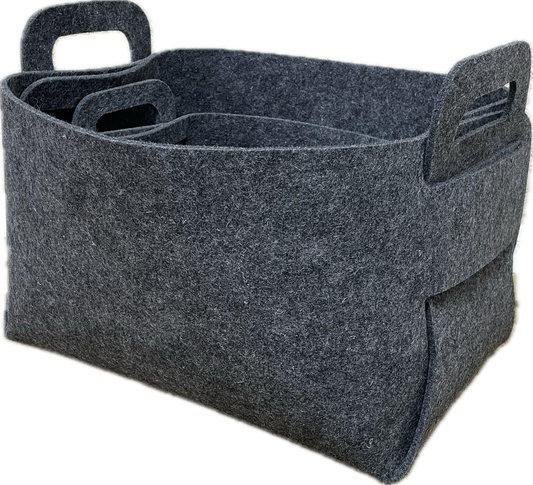 Large Collapsable Felt Basket